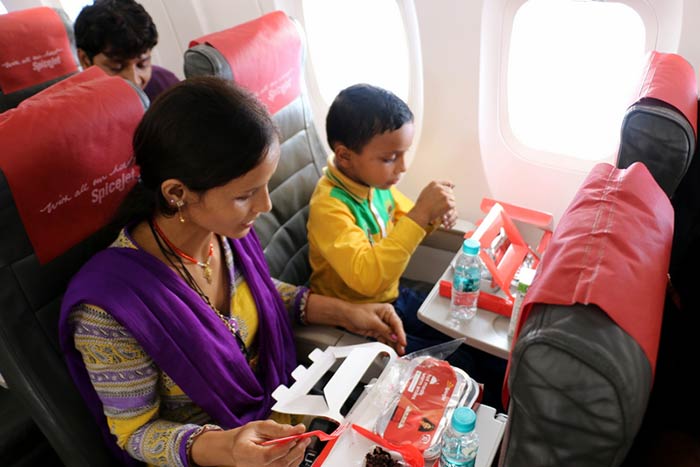 All of us have dreamt about flying, but this gets realised for a few... So, NDTV India, with Spicejet, took over 60 people on the first flight of their lives... a flight of their dreams...