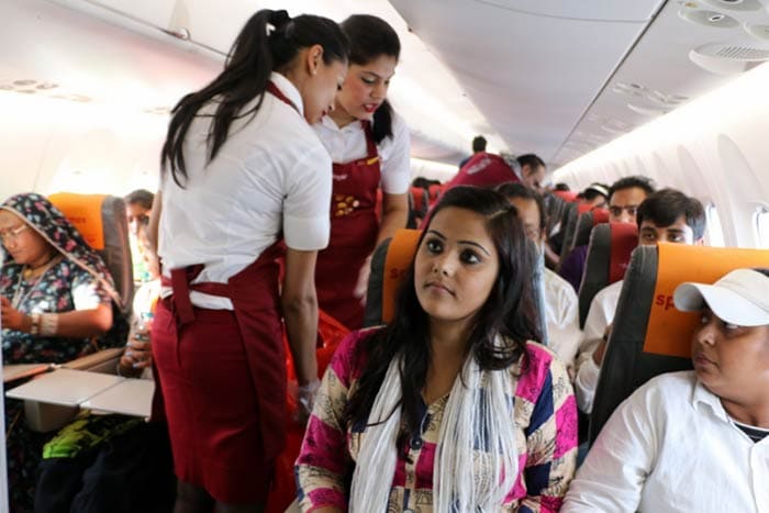 All of us have dreamt about flying, but this gets realised for a few... So, NDTV India, with Spicejet, took over 60 people on the first flight of their lives... a flight of their dreams...