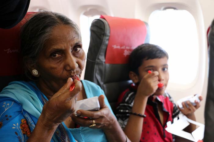 All of us have dreamt about flying, but this gets realised for a few... So, NDTV India, with Spicejet, took over 60 people on the first flight of their lives... a flight of their dreams...