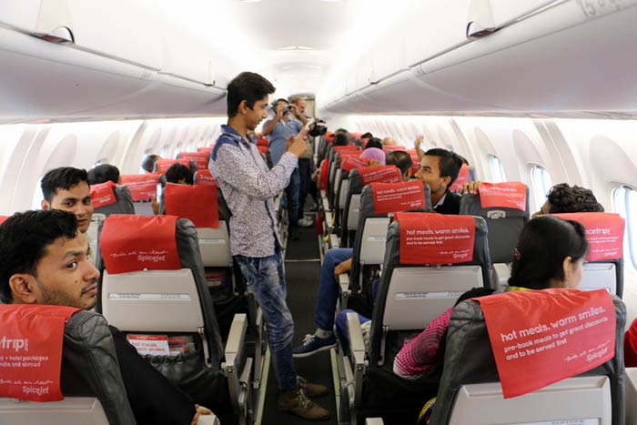 All of us have dreamt about flying, but this gets realised for a few... So, NDTV India, with Spicejet, took over 60 people on the first flight of their lives... a flight of their dreams...