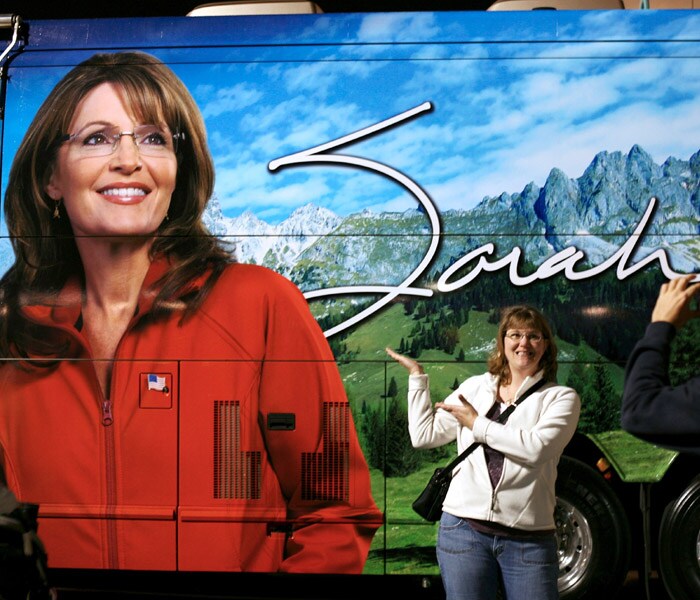From winning the title of Miss Alaska to developing a successful career in politics, Palin has been able to strike the apposite balance between beauty and brains. (AFP Photo)