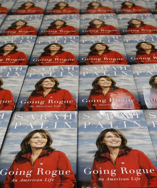 She stayed in the limelight as she came out with "Going Rouge: An American Life", in November 2009,her memoir that went on to become a best seller. (AFP Photo)