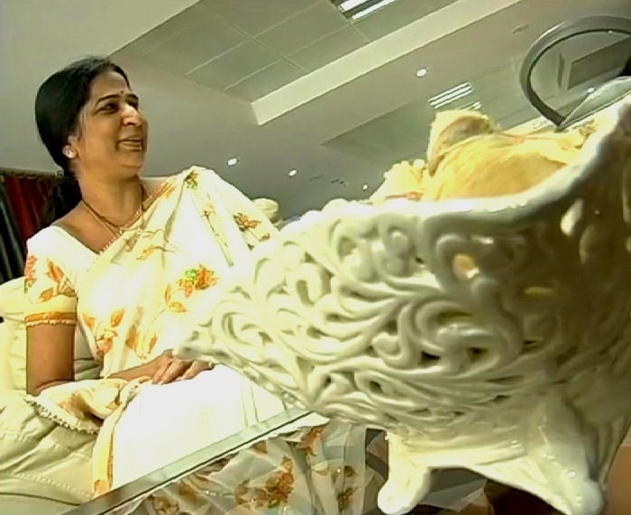 <b>CUSTOMER IS KING:</b><br><br> Vijayalakshmi was among the first Hyderabadis to open an account at this exclusive branch. The bank's lockers were the most attractive feature for her because they are open 24 hours.