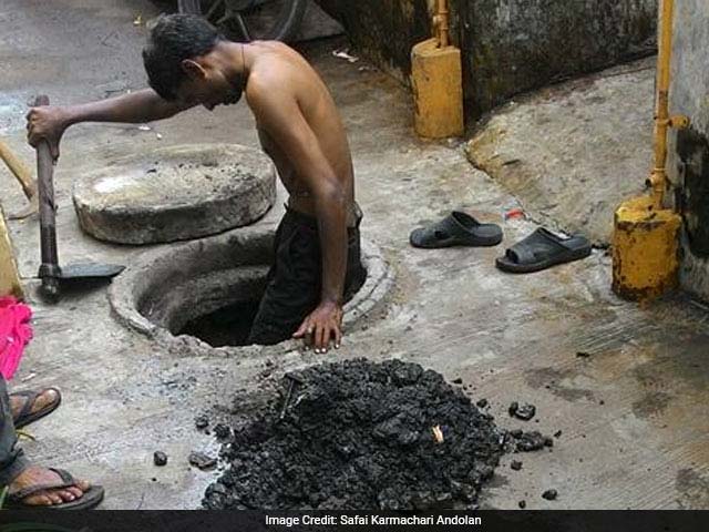Photo : In Pics: The Harsh Reality Of Manual Scavenging In India