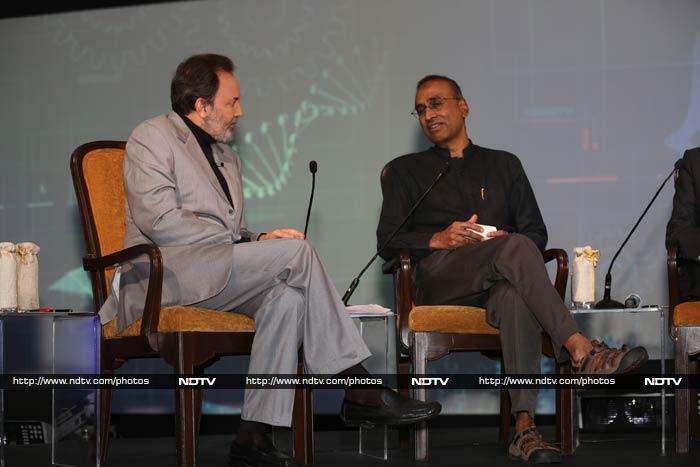 Brainstorming at the NDTV Solutions Summit