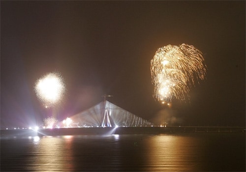 Bridge across the sea