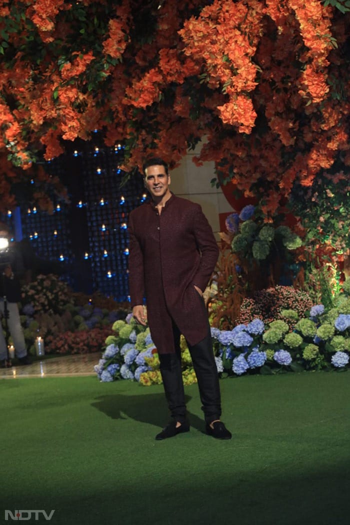 Actor Akshay Kumar was among the A-listers who attended the grand ceremony.