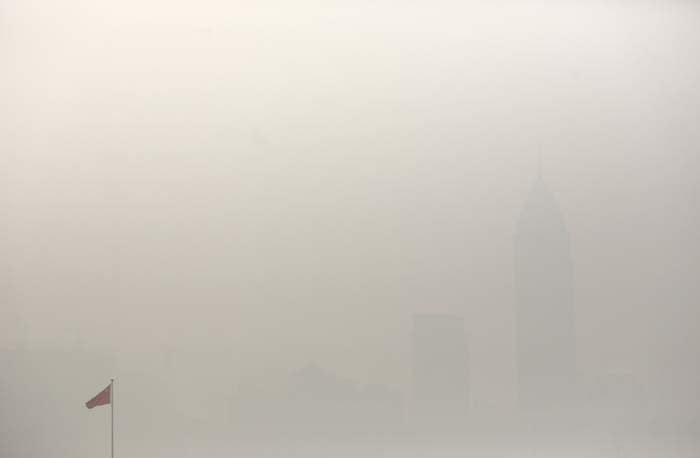 Levels of PM 2.5 - tiny particles in the air considered particularly hazardous to health - rose to more than 600 micrograms per cubic metre in the afternoon, Shanghai's government said on its microblog. That is 24 times the World Health Organization's (WHO) safety guideline of 25 micrograms.