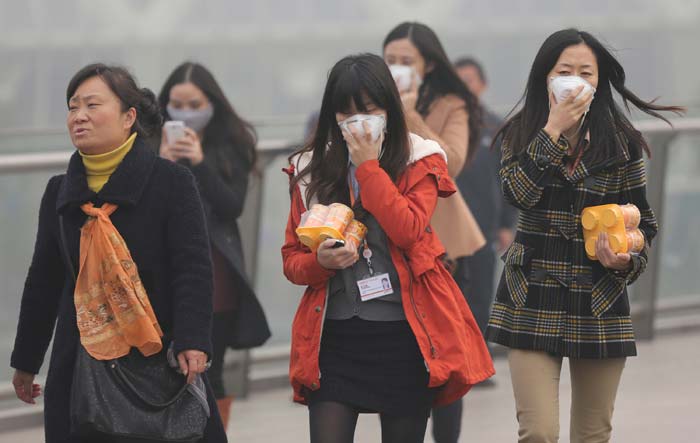 The dirty air that has gripped Shanghai and its neighbouring provinces for days is attributed to coal burning, car exhaust, factory pollution and weather patterns, and is a stark reminder that pollution is a serious challenge in China.