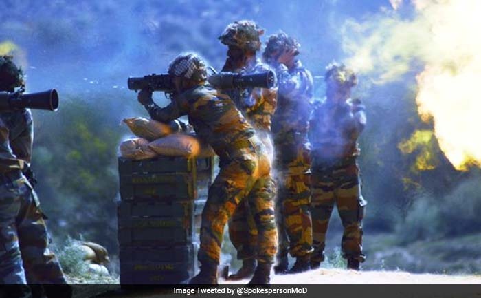 In Pics: Battle Exercise \'Shatrujeet\' In Thar Desert