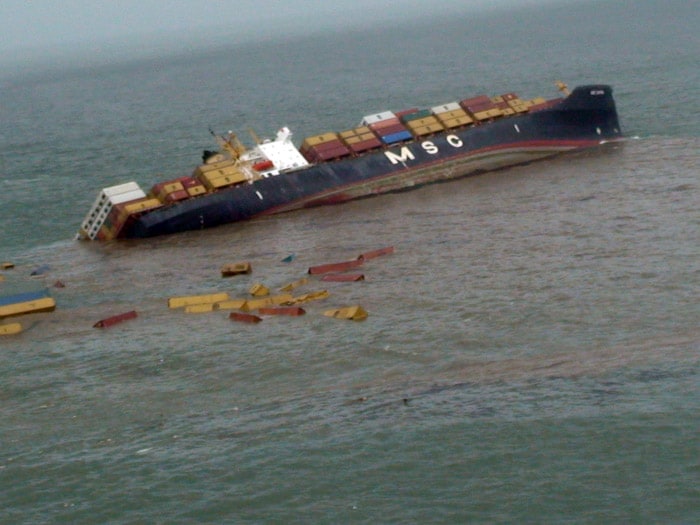 In Pics: How ships collided near Mumbai Harbour