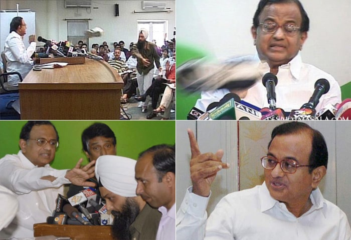 Back home, this soon became a trend. Even before the Bush controversy ebbed, a shoe was thrown towards Home minister P Chidambaram by Dainik Jagran journalist Jarnail Singh. The Sikh journalist was infuriated when Chidambaran refused to talk further about the clean chit given by the CBI to the two main accused of the 1984 anti-Sikh riots, Jagdish Tytle and Sajjan Kumar.