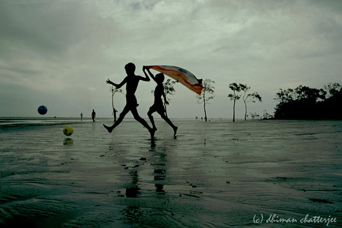 Dhiman Chatterjee had sent this photo from Mumbai.