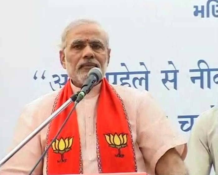 Narendra Modi addressed a campaign rally in Maninagar on November 30. Maninagar is a Modi stronghold - in 2007 he defeated the Congress candidate by around 75,000 votes. He has held the seat since 2002.