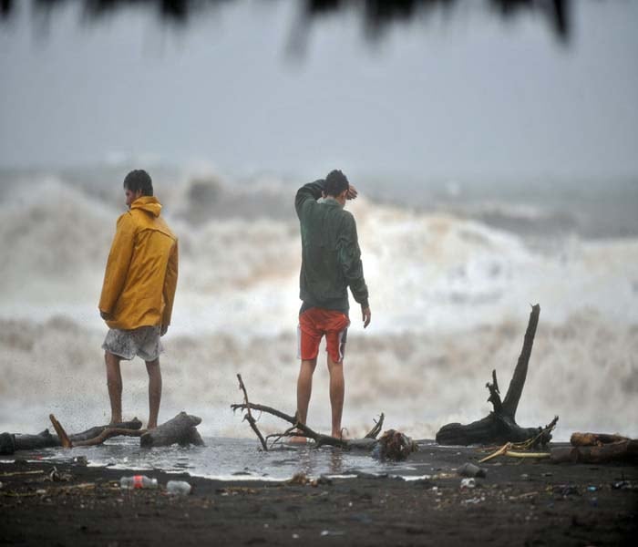 Agatha was the season's first tropical storm which brought drenching rain, mudslides and floods.(AFP Image)