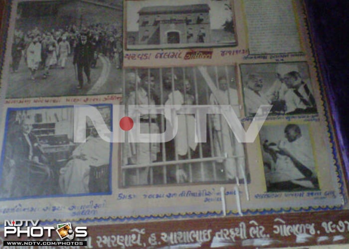 The school has an enviable collection of Gandhi related documents.