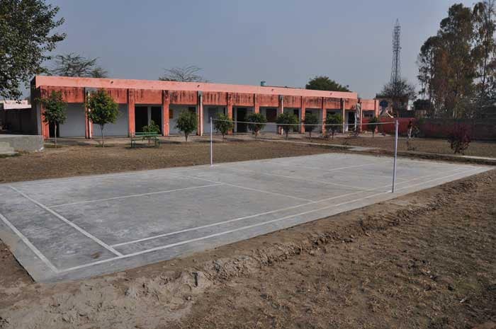 The Sonepat school after undergoing renovation as part of the Support my School Campaign.