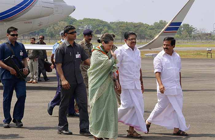 Congress President Sonia Gandhi has been on a campaign trail, visiting different parts of India. Here are some pictures taken during the course of her campaign. <a href=" http://www.ndtv.com/article/election-2014/bjp-sowing-seeds-of-poison-in-its-hunger-for-power-sonia-gandhi-478202  " class="fn fl">(Click here for the full story)</a>