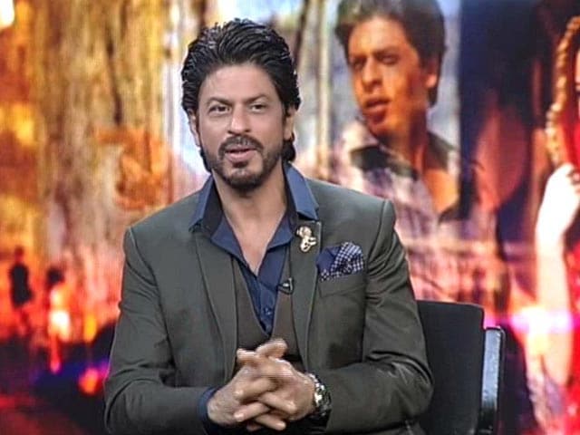 Photo : In the House: SRK Stopped by the NDTV Studio