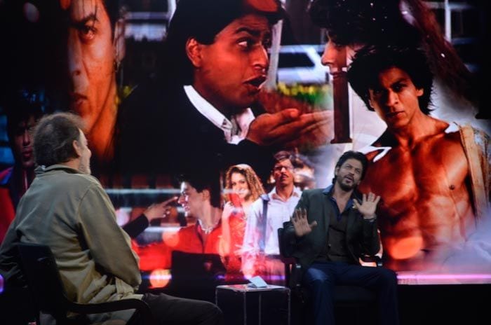 एनडीटीवी स्‍टूडियो में शाहरुख खान ने की जमकर मस्ती... देखें तस्वीरें