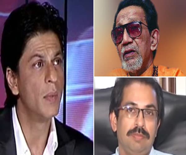It all started when Bollywood superstar Shah Rukh Khan said that he favoured Pakistani players' inclusion in the Indian Premier League.<br><br>Agitated by his comments, the Shiv Sena warned that its members will not allow screenings of the film till Khan apologizes.<br><br> Shah Rukh refused to apologize and tweeted that his comments were being misconstrued as being against a group.(NDTV Photo)