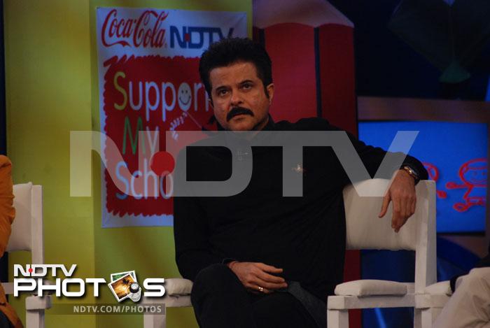 Anil Kapoor: What NDTV, Coke and Sachin are doing here is fantastic. I think girl drop-out rates needs to be addressed.