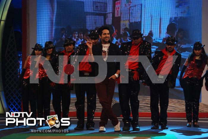 Actor Ayushmann Khurrana of <i>Vicky Donor</i> sends the audience into a frenzy.