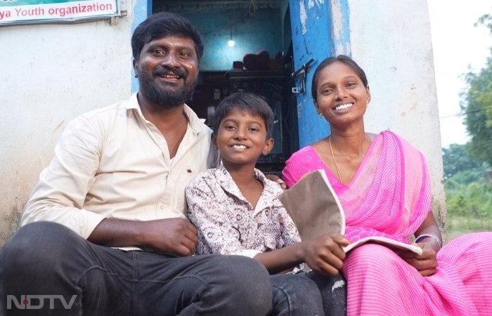 Her success inspired her husband's sobriety; together they bought an auto rickshaw, stabilizing their home while she covers loans, education, and leads with pride.