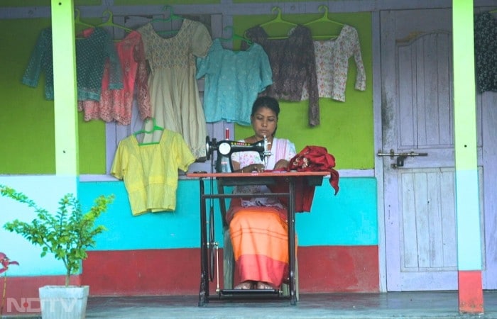 The once-lost Rabha found God's path in tailoring, rebuilding life stitch by stitch amid Mushaljhara's hills, proving dignity reclaims itself when opportunity meets courage. Her story echoes how creative focus heals trauma, fostering self-worth beyond income.