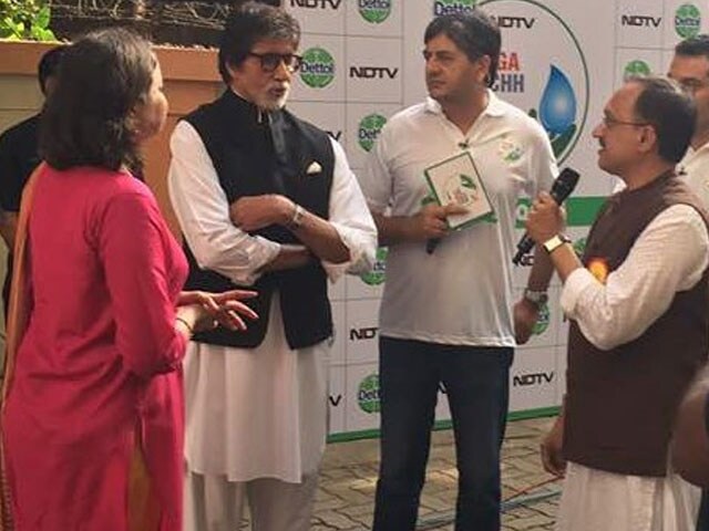 Amitabh Bachchan Endorses The \'Clean, Segregate, Compost\' Mantra