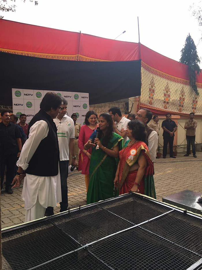 Amitabh Bachchan Endorses The \'Clean, Segregate, Compost\' Mantra
