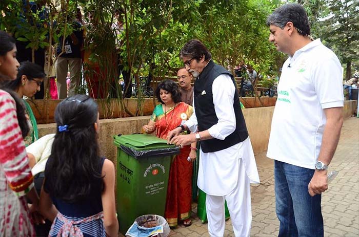 Amitabh Bachchan Endorses The \'Clean, Segregate, Compost\' Mantra
