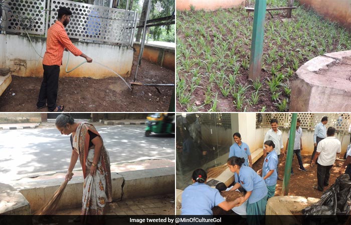 In Pics: How Leaders And People Across India Participated In #SwachhtaHiSeva Campaign