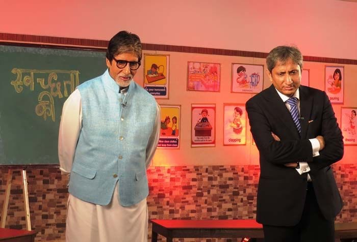 Amitabh Bachchan describes this experience as, children are exceptional, intelligent and of a much higher value and creed than we imagine them to be.