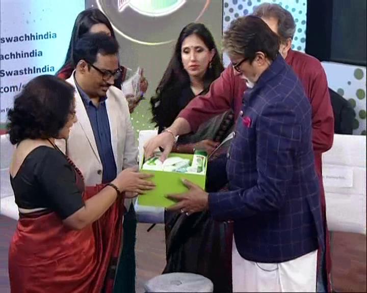 अमिताभ बच्चन ने लॉन्च किया 'बनेगा स्वस्थ इंडिया' कैंपेन