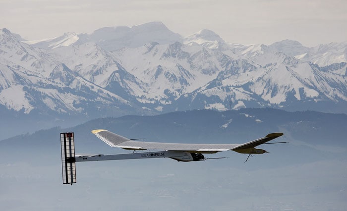 Engineers on the $93.5 million (?70 million) project have been conducting short tests since December, taking the plane no higher than 2 feet and flying no more than 1,000 feet in distance. (AP Image)