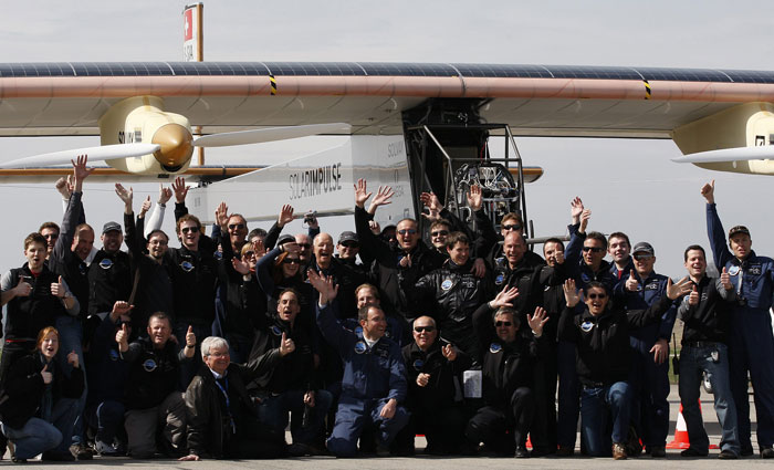 Elaborating on the problems and dilemmas they had to encounter during the project, Project leader Bertrand Piccard said that there has never been an airplane of that kind - so big, so light, using so little energy that could fly! So there were huge question marks for them. (AP Image)