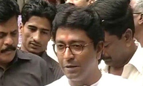 Raj Thackeray, MNS chief. The man who dared to rebel against the mighty Bal Thackeray and his succession plans, has seen his strident poll campaign pay dividend. If the aim was to trip up cousin Udhav, Raj did that well, pocketing some important seats in the bargain. (NDTV Photo)