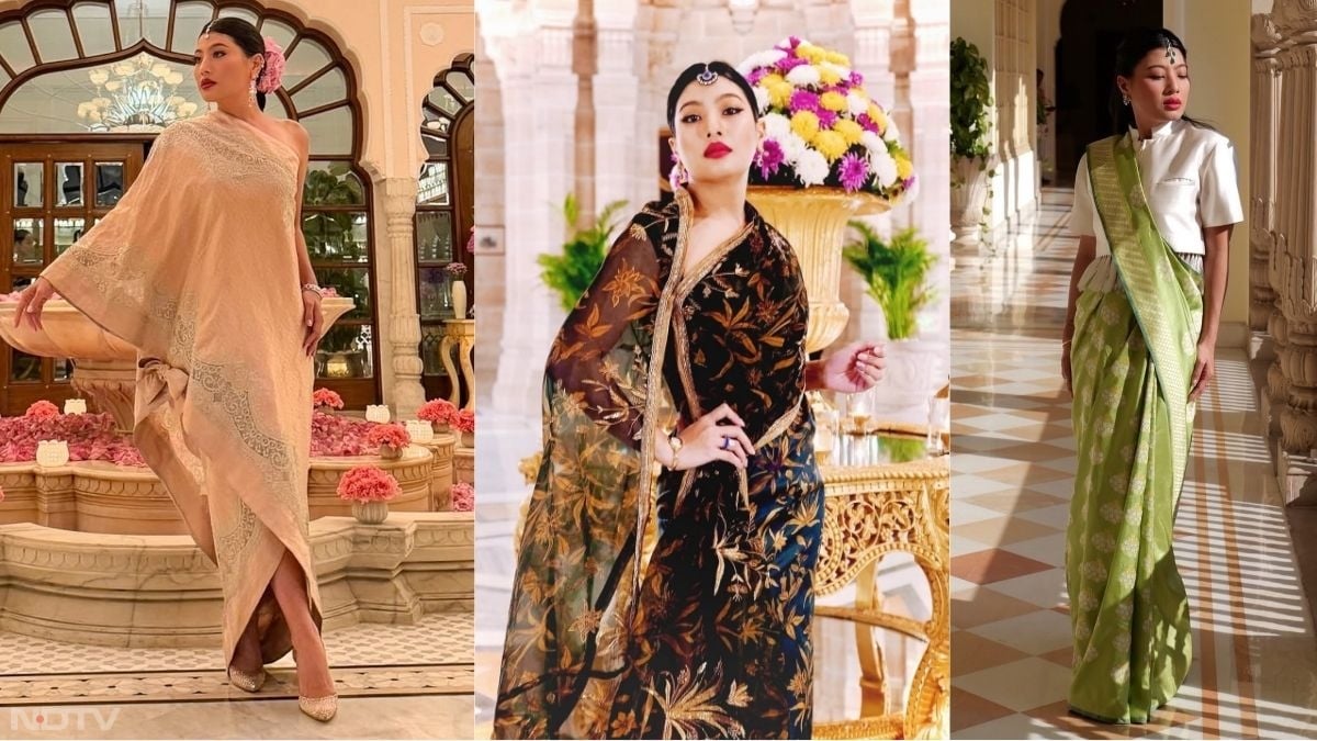 उनके इस 'रॉयल राजस्थान' लुक में शाही शान और थाईलैंड की रॉयल नजाकत दोनों ही बेहतरीन ढंग से छलक रही थी.  जिसने फैशन डिजाइनरों का ध्यान अपनी ओर खींचा.