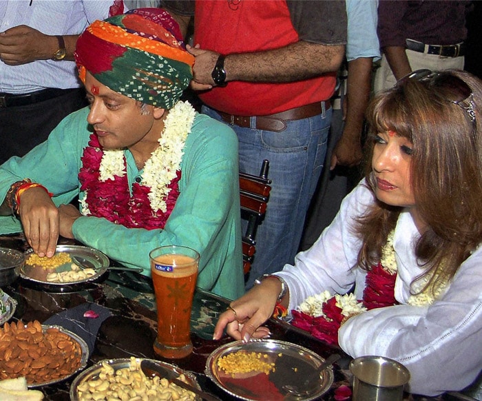 Praveen Ram, Tharoor's political front man in Thiruvananthapuram, said that the MP has planned a three-day wedding celebration. (PTI Photo)