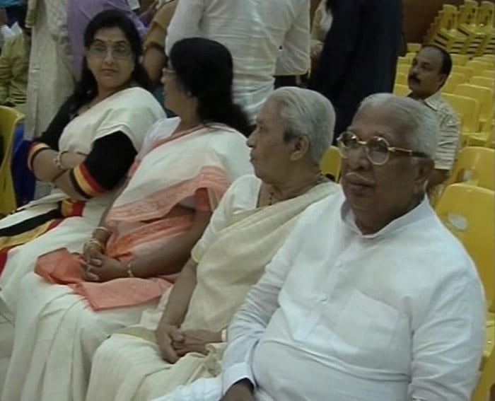 Guests at the reception.