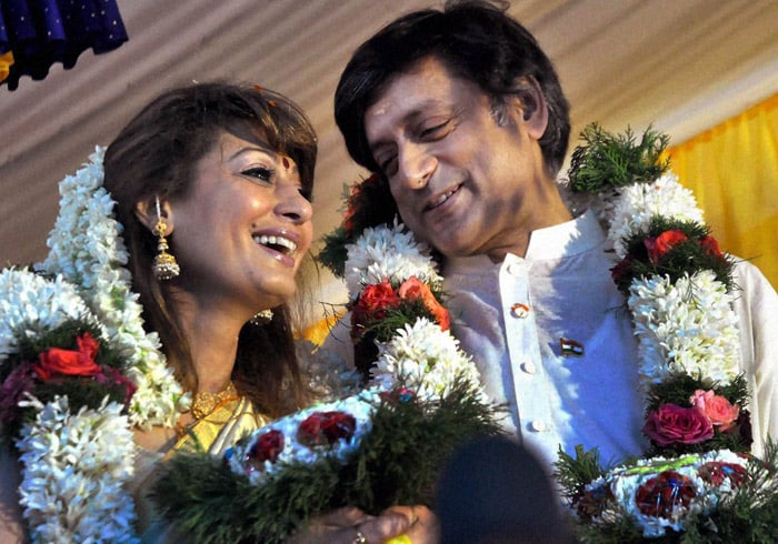 The wedding took place at Tharoor's ancestral home with close friends and family members in attendance.