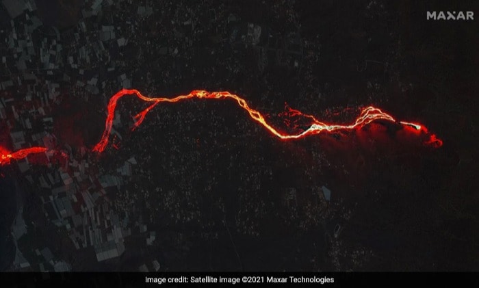 The Cumbre Vieja volcano on the Canary Island of La Palma erupted in September and continued to spew lava and ash and cause earthquakes.