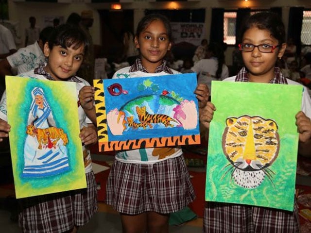 Photo : Save Our Tigers Campaign: Art Competition Around the Nation