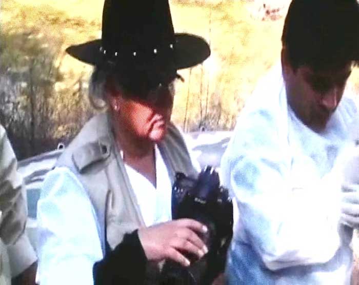 The authorities dismissed it as diarrhoea but the minister persisted and insisted on the photograph being shown to a vet. (Photo courtesy: Bina Kak, Tourism Minister, Rajasthan) The authorities dismissed it as diarrhoea but the minister persisted and insisted on the photograph being shown to a vet. (Photo courtesy: Bina Kak, Tourism Minister, Rajasthan)