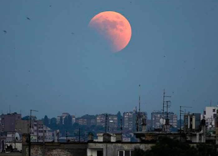 Longest lunar eclipse of the century