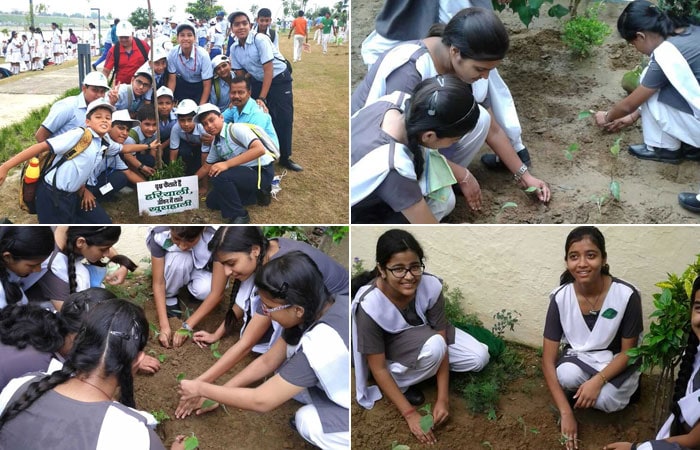 'बनेगा स्‍वच्‍छ इंडिया' के तहत स्‍कूलों में वृक्षारोपण अभियान की हुई शुरुआत