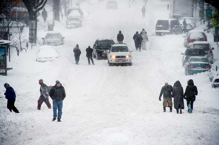5 Pics: Massive US Blizzard Paralyses East Coast