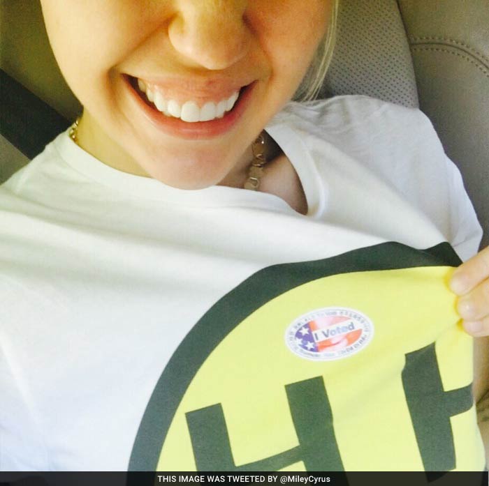 US Election Day: Celebrities Cast Their Votes