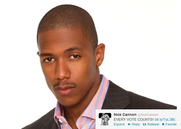 Nick Cannon: "EVERY VOTE COUNTS!"